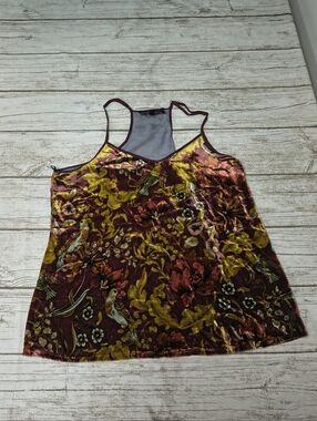 Johnny Was Workshop Salamanca Velvet Tank Size Medium